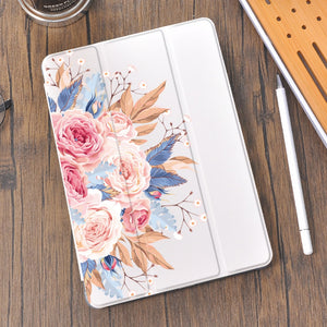 Flower Leaves Luxury Case For iPad AIr