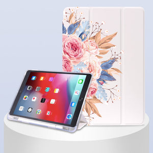 Flower Leaves Luxury Case For iPad AIr