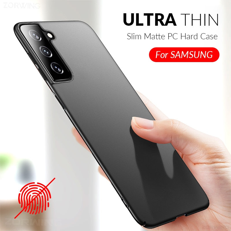 Slim & Matte Plastic Phone case for Samsung