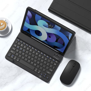Touchpad Mouse Keyboard Case For iPad