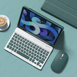 Touchpad Mouse Keyboard Case For iPad