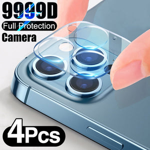 4PCS iPhoneLens Glass Film