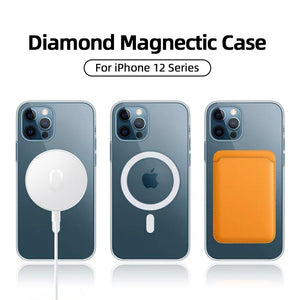 Clear Magnectic Phone Case For iPhone