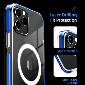 Clear Magnectic Phone Case For iPhone