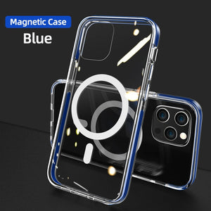 Clear Magnectic Phone Case For iPhone