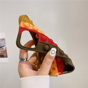 3D Rainbow Bubble Case For iphone