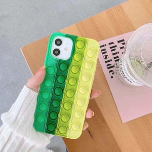 3D Rainbow Bubble Case For iphone