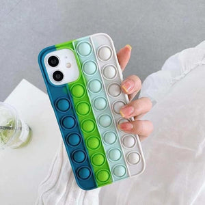 3D Rainbow Bubble Case For iphone