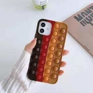 3D Rainbow Bubble Case For iphone