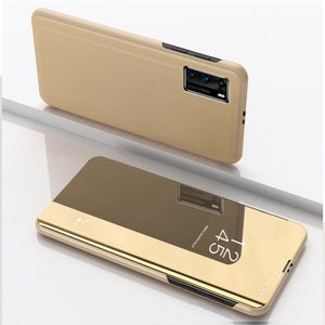 Smart Mirror Flip Phone Case For Huawei Honor