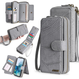 Wallet PU Leather Phone Case For Samsung