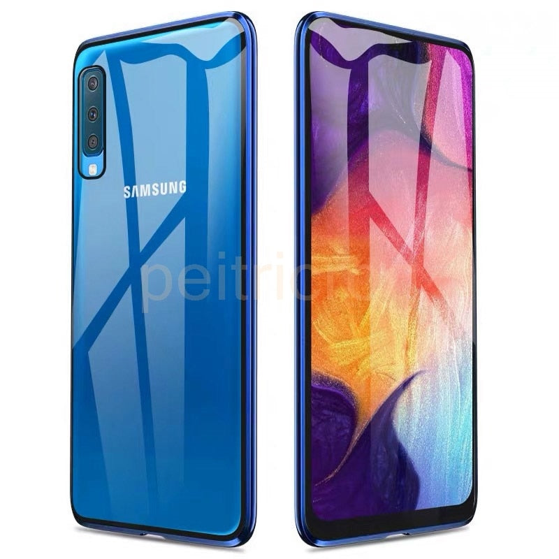 Double Sided Magnetic Metal Case For Samsung Galaxy